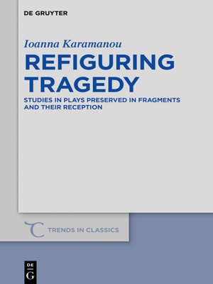 cover image of Refiguring Tragedy